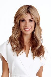 California Beach Waves Wig by TressAllure | Heat Friendly Synthetic Hair | Average Cap
