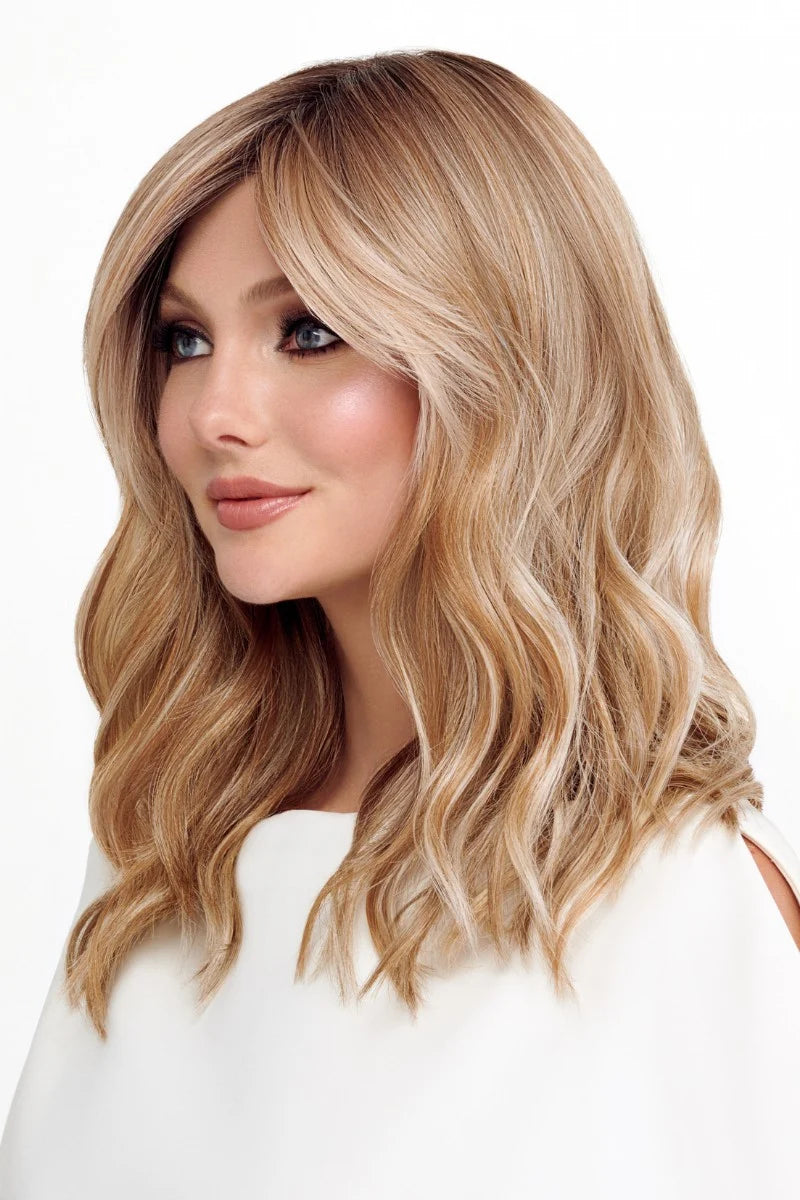 Beach Wave Magic Wig by TressAllure | Heat Friendly Synthetic Hair | Average Cap
