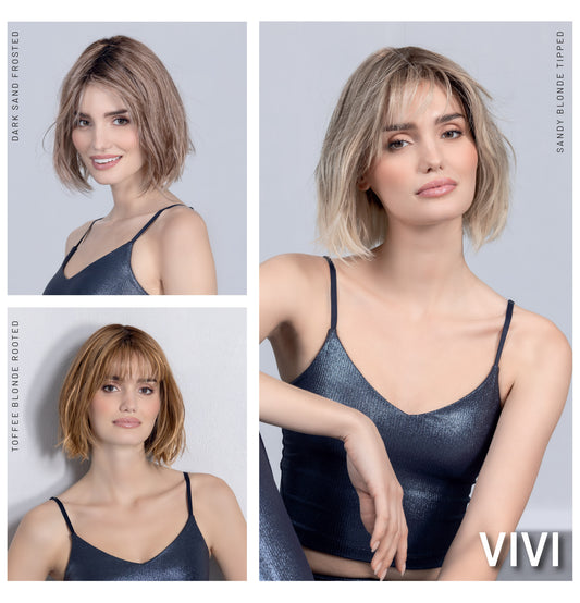 Vivi Wig by Ellen Wille | Heat Friendly Synthetic Hair | Petite/Average Cap