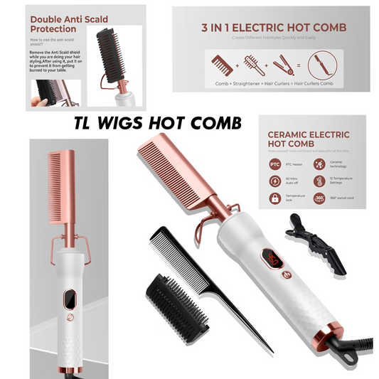 HOT COMB FOR WIGS