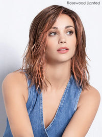 Flow Wig by Ellen Wille | Heat Friendly Synthetic Hair | Petite/Average Cap