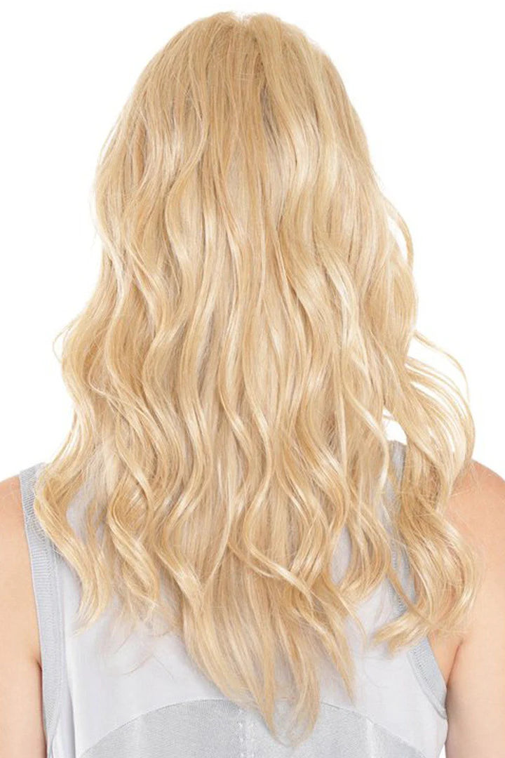 Lace Front Mono Top Wave 18” Topper by BelleTress | Heat Friendly Synthetic