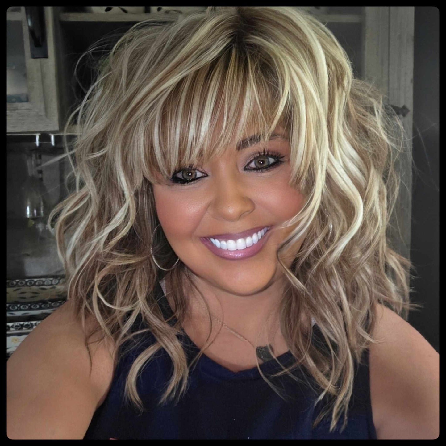 Jovie | Ear-To-Ear Lace Front | Mono Part | Heat Friendly Synthetic Fibers | PRE-ORDER | SHIPPING BETWEEN 9/5 & 9/8