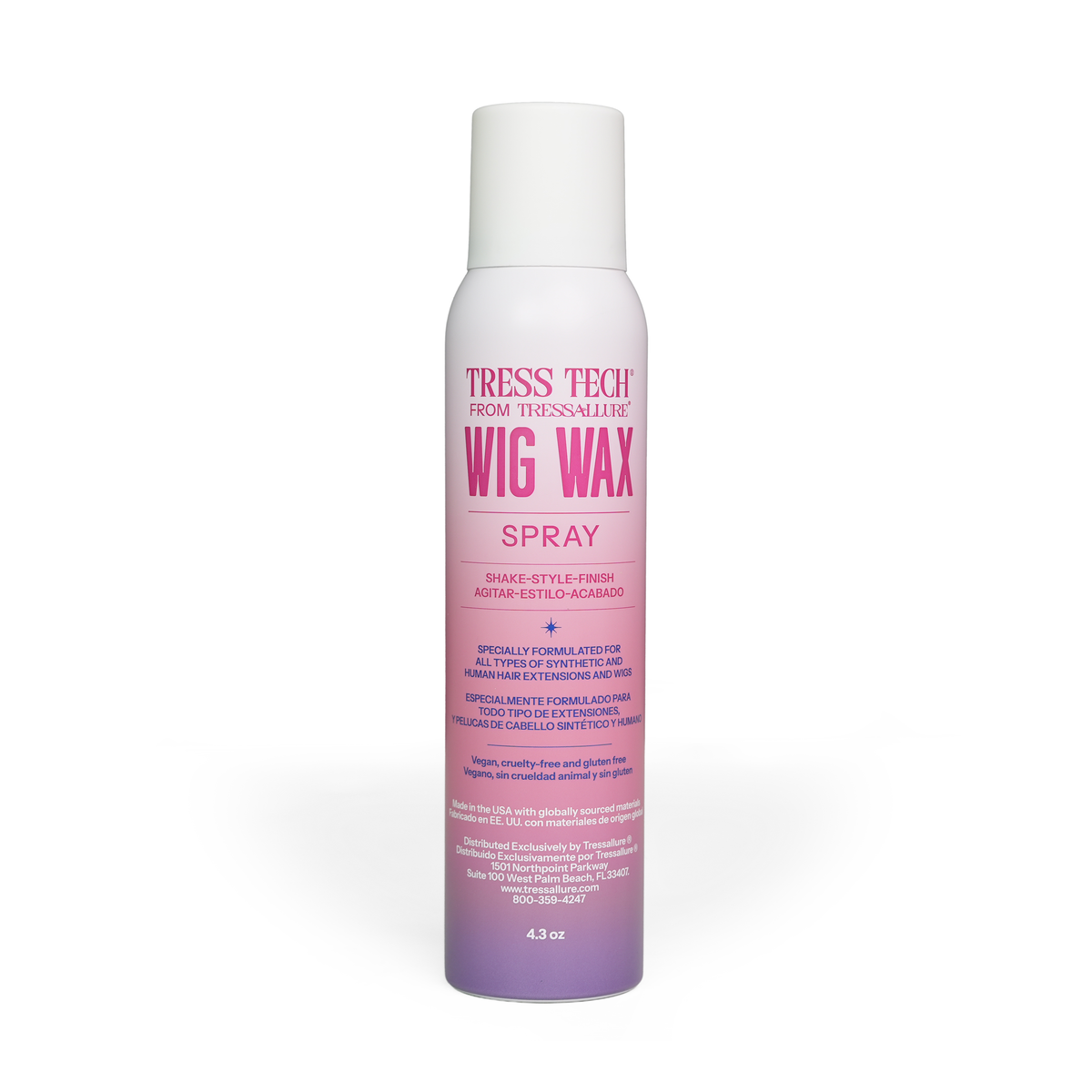 TressTech Wig Wax Spray by TressAllure