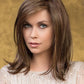 EFFECT Hair Topper by ELLEN WILLE in CHOCOLATE MIX | Medium to Dark Brown Base with Light Reddish Brown Highlights