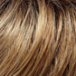 27T613S8 | Shaded Sun | Med Natural Red-Gold Blonde & Pale Natural Gold Blonde Blend and Tipped-Shaded with Medium Brown