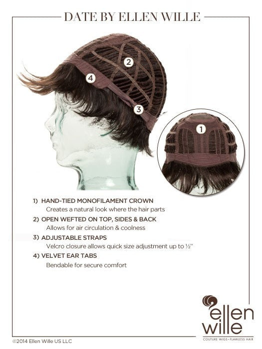 Monofilament Crown Construction | Date Large by Ellen Wille