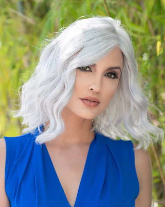 Emma Wig by Envy | Human Hair/Heat Friendly Synthetic Blend Hair | Average Cap