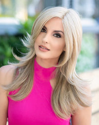 Erica Wig by Envy | Human Hair/Heat Friendly Synthetic Blend Hair | Average Cap