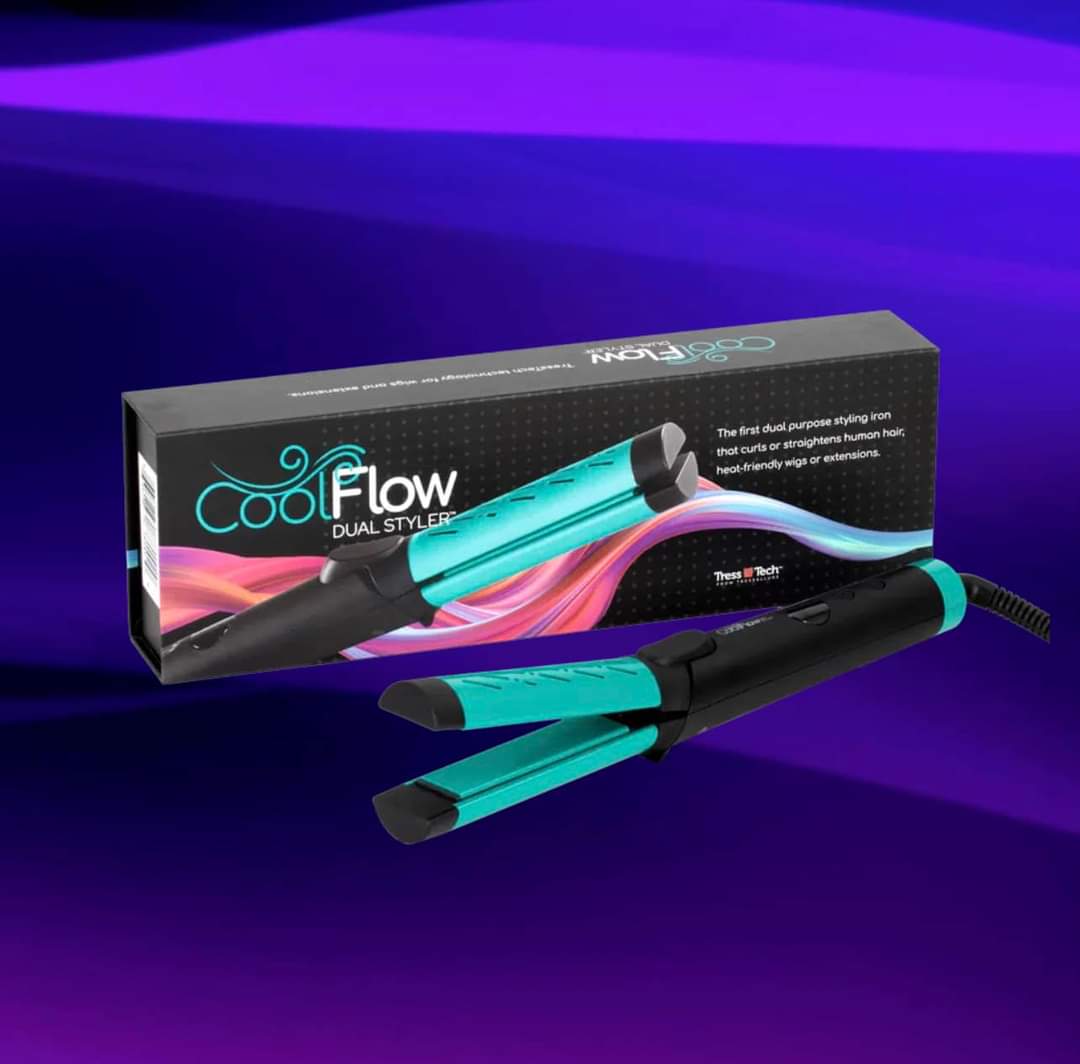 #1 Cool Flow Dual Styler | TressAllure