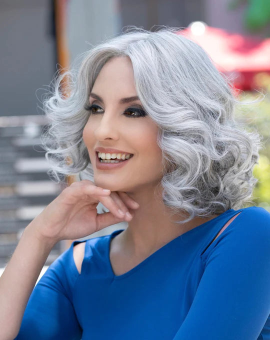 Isabella Wig by Envy | Human Hair/Heat Friendly Synthetic Blend Hair | Average Cap