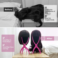Wig Stand | Hot Pink | Set of 3