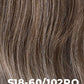 S18/60/102RO Solstice | Cool dark roots gradually lighten to a chic shock of platinum blonde.