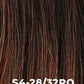 S4/28/32RO Sunrise | Dark and elegant roots melt naturally into radiant fiery ends