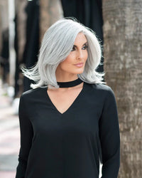 Zoey Wig by Envy | Human Hair/Heat Friendly Synthetic Blend Hair | Average Cap