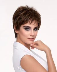 Destiny Wig by Envy | Human Hair/Heat Friendly Synthetic Blend Hair | Average Cap