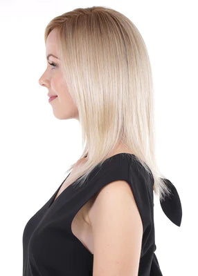 Lace Front Mono Top 14” Topper by BelleTress | Remy Human Hair