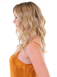 Premium 100% Handmade Topper Wave 18” by BelleTress | Heat Friendly Synthetic