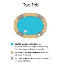 Top This 12" by Jon Renau | Remy Human Hair