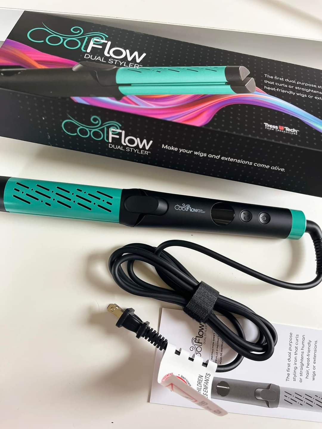 #1 Cool Flow Dual Styler | TressAllure