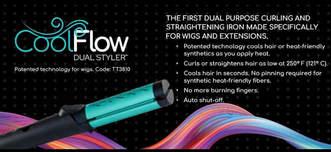 #1 Cool Flow Dual Styler | TressAllure