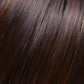 FS4/33/30A | Midnight Cocoa - | Dk Brown-Med Red- Med Natural Red Blonde/Brown Blend w/ Med Natural Red Blonde/Brown Blend Bold Highlights