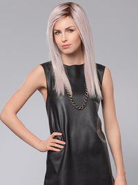 CLOUD by ELLEN WILLE in PASTEL ROSE ROOTED | Cloud will give you a multitude of possibilities! Made of Heat-Resistant Fiber allowing you to wear sleek and straight or styled with body and curls of your choice.