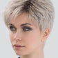 The top crown area is hand tied with a double layer of tulle for added comfort along with a seamless lace front hairline
