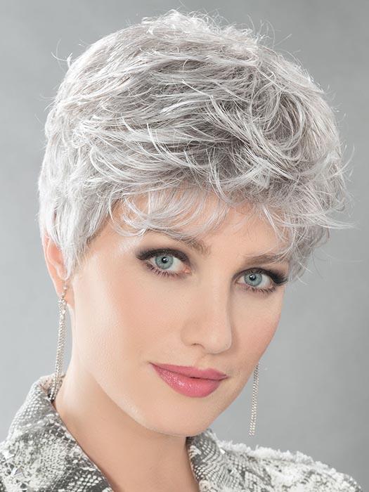 DOT by ELLEN WILLE in SILVER GREY MIX 56.60 | Pure silver white With 75% Brown 